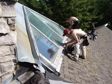 Re-shingled roof completed by Brown Bros Roofing