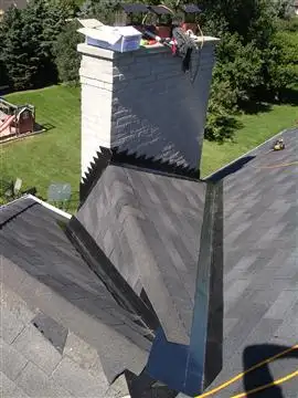 Roof transformation on a residential home